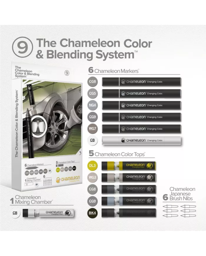 Set Chameleon - Color & Blending N°9