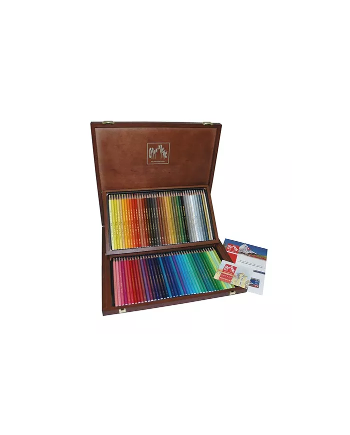 Coffret de 80 Crayons de couleurs hexagonal Prismalo - Assortiment (CARAN  D'ACHE 999.480 - Dessin)