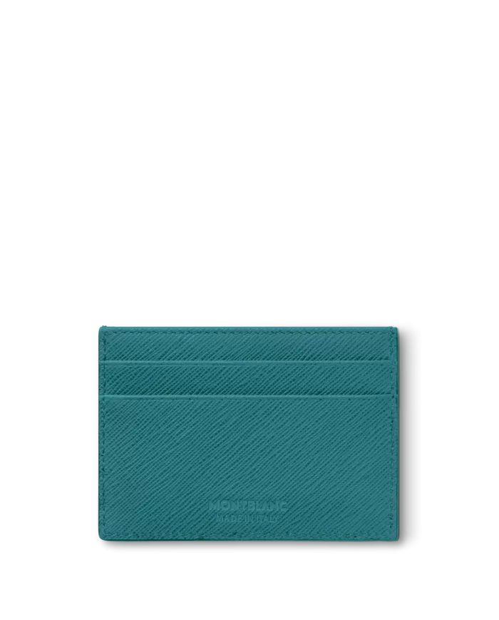 Porte-cartes 5cc Montblanc Sartorial fern blue