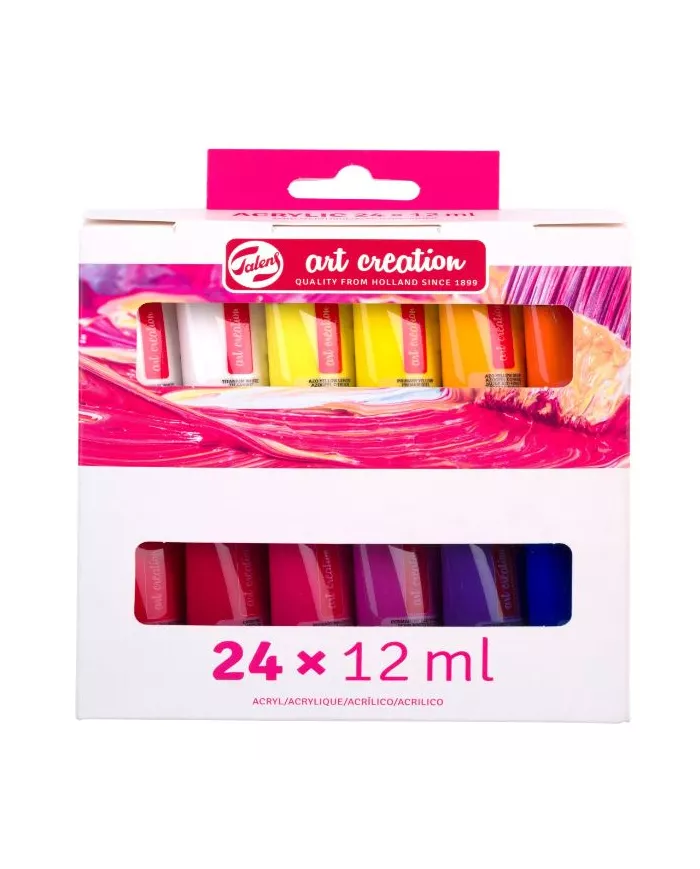 Set acrylique Art Creation 24 x 12 ml