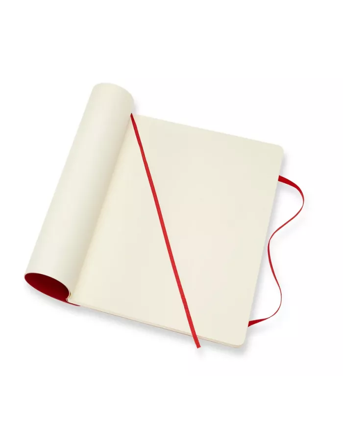 Carnet Moleskine rouge - blanco - soft cover