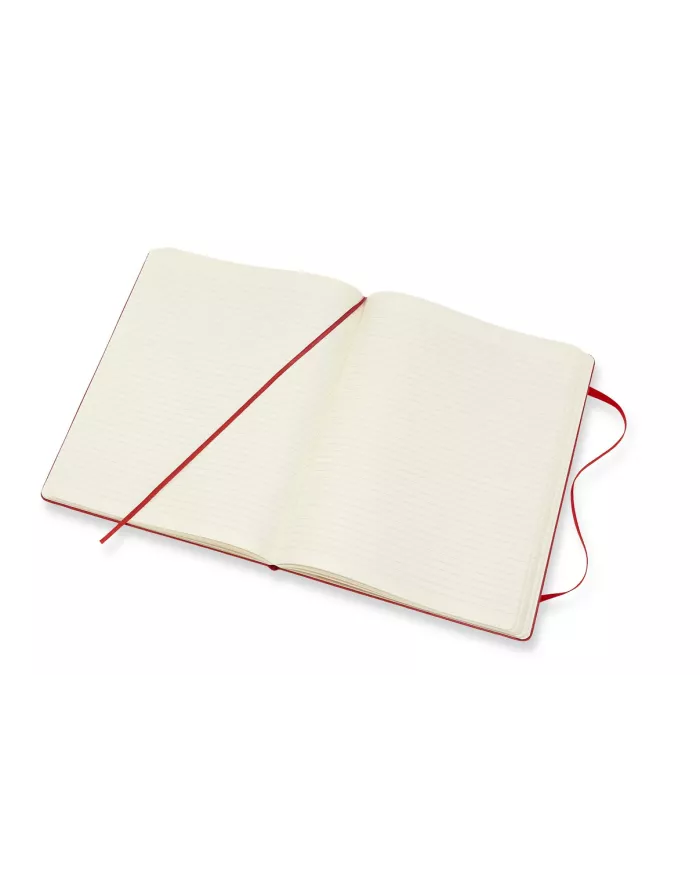 Carnet Moleskine rouge - ligné - hard cover