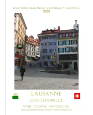 Calendrier de table "Lausanne" 2025