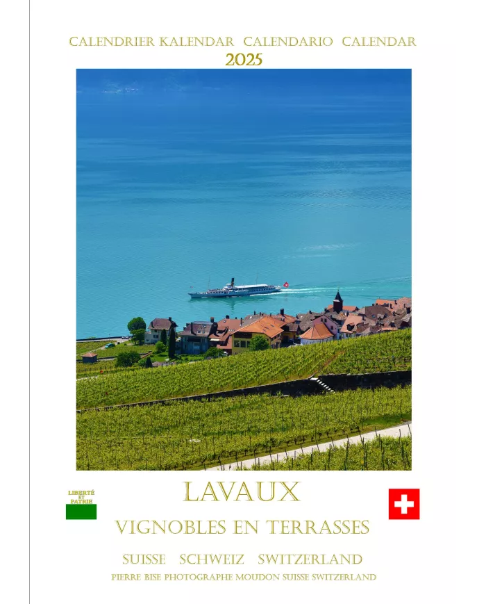 Calendrier A4 "Lavaux" 2025