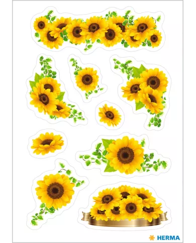 Stickers Herma Tournesols