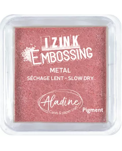 Encreur Izink embossing M - Rouge Metal