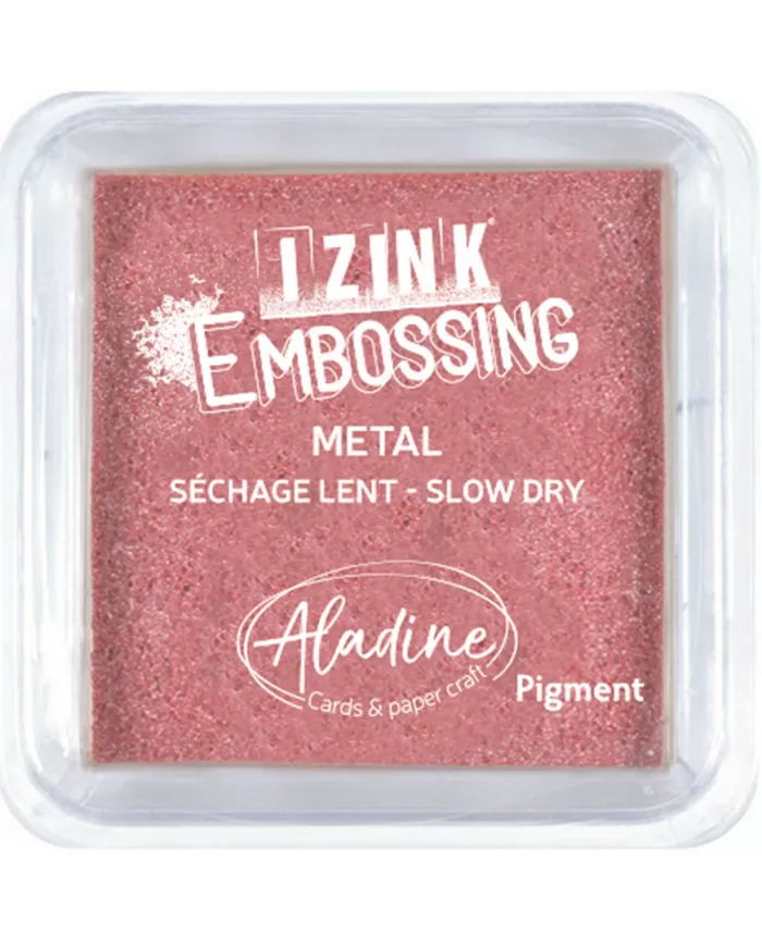 Encreur Izink embossing M - Rouge Metal