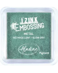 Encreur Izink embossing M - Light Green Metal