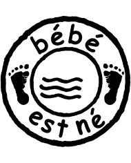 Tampon "Bébé est né"