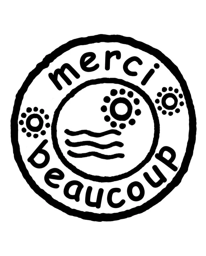 Tampon "Merci beaucoup"