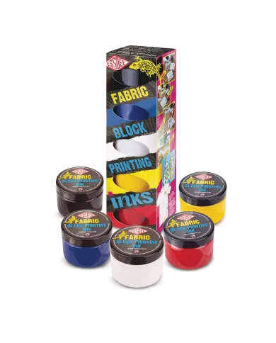 Peinture linogravure pour tissu ESSDEE - 5 couleurs