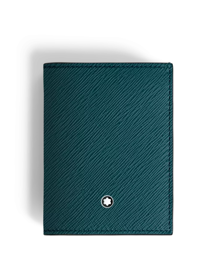 Portefeuille mini format 4cc Sartorial Cyprus Blue