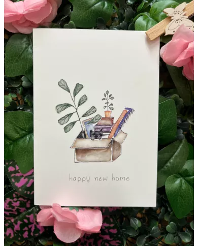 Carte A6 - Happy New Home