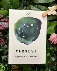 Carte A6 - Astrologie Vierge