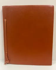 Livre d'or 20cm x 23cm terracotta