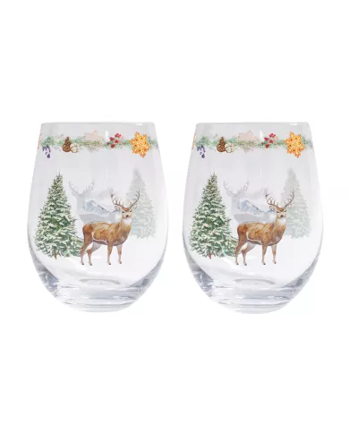 Set de 2 verres FORET