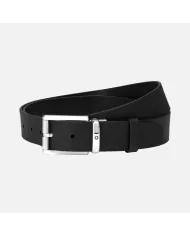 Ceinture de 35 mm en cuir noir