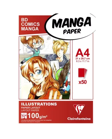 Papier layout Manga Illustrations 100g