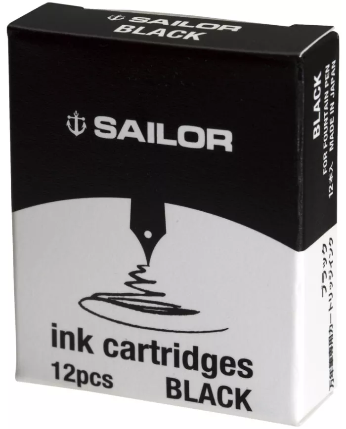 Sailor cartouches d'encre 12pces