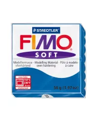 Fimo soft 57g bleu windsor, pacifique et brillant